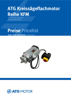 Endkundenpreisliste ATG KFMR63 Flachmotor