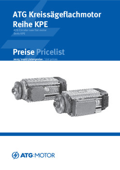 Endkundenpreisliste ATG KPE Flachmotor